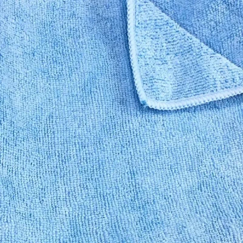 HOSPECO® Cleaning Cloth 16X16 IN Microfiber (80% Polyester, 20% Polyamide) Blue Heavy Duty 300 GSM 12/Pack