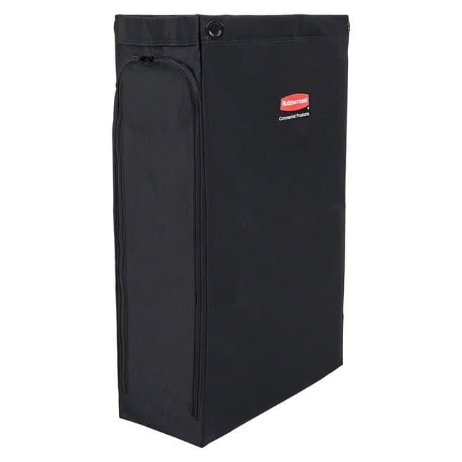 Linen Bag 21.10X9.00X33.00 IN Black Side Load 4/Case