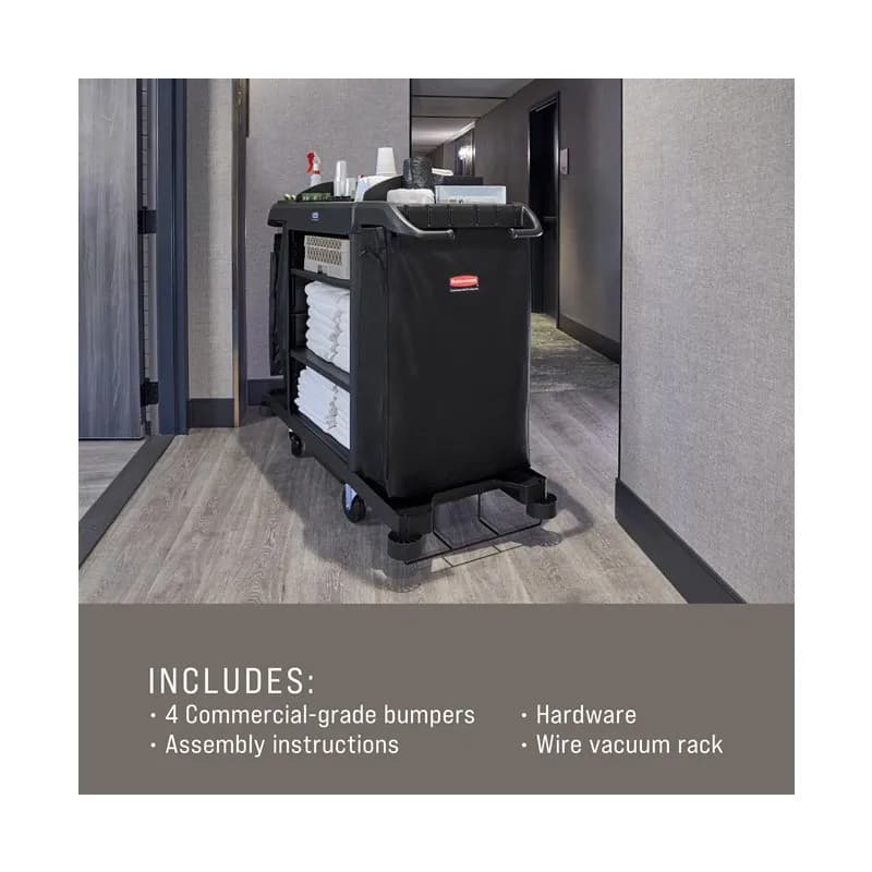 Bumper Kit 21.90X6.30X6.30 IN Black Plastic 1/Each