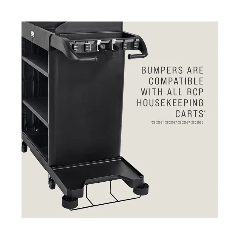 Bumper Kit 21.90X6.30X6.30 IN Black Plastic 1/Each