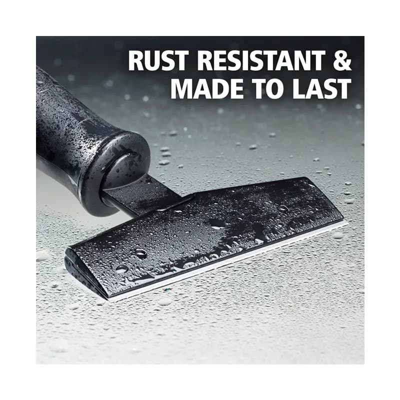 Glass Scraper Blade 6.56X1.25X0.48 IN Stainless Steel Silver 4IN Replacement 20-Pack 6/Case