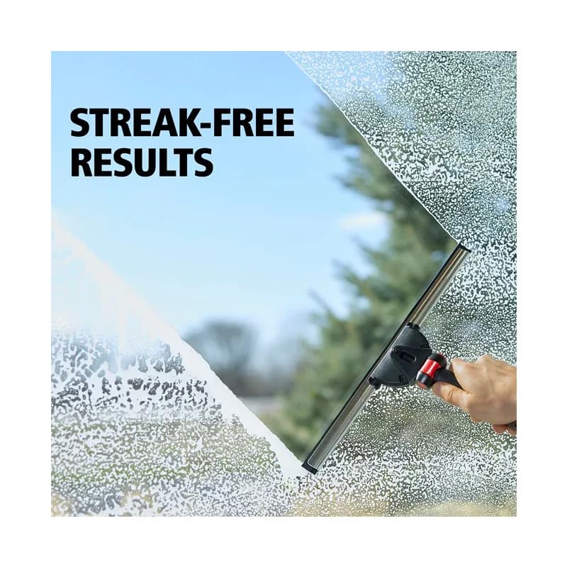 Window Cleaning Kit Plastic Stainless Steel 6-Piece Set 1/Each