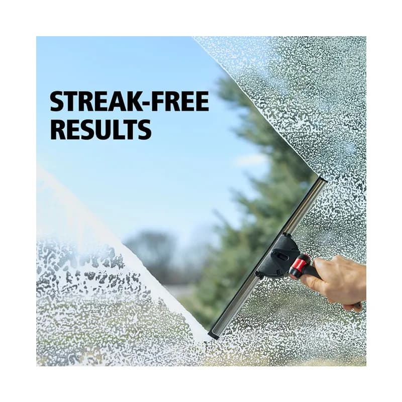 Squeegee Blade Replacement 23.31X3.00X0.31 IN Rubber Black 5-Pack 6/Case