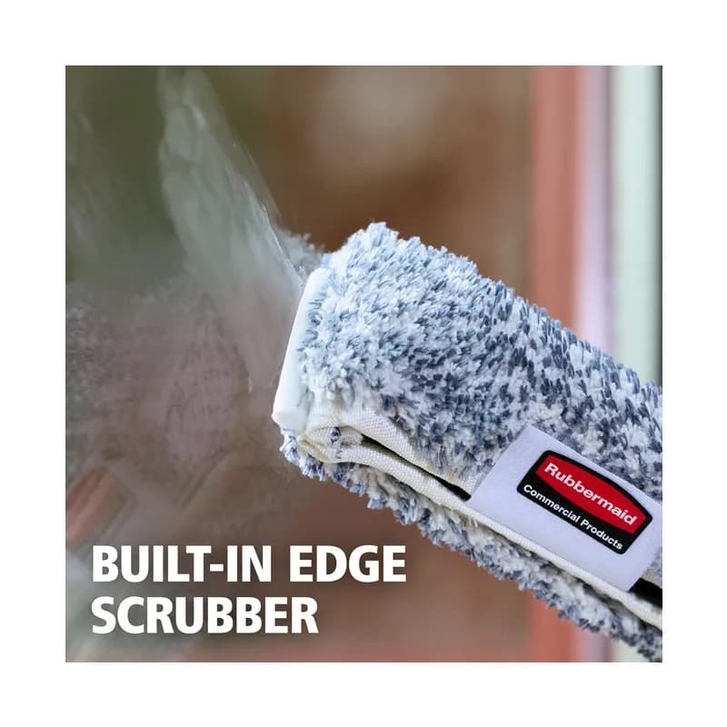 Washing Sleeve 16.75X4.25X0.31 IN Microfiber Gray 10IN Sleeve 6/Case