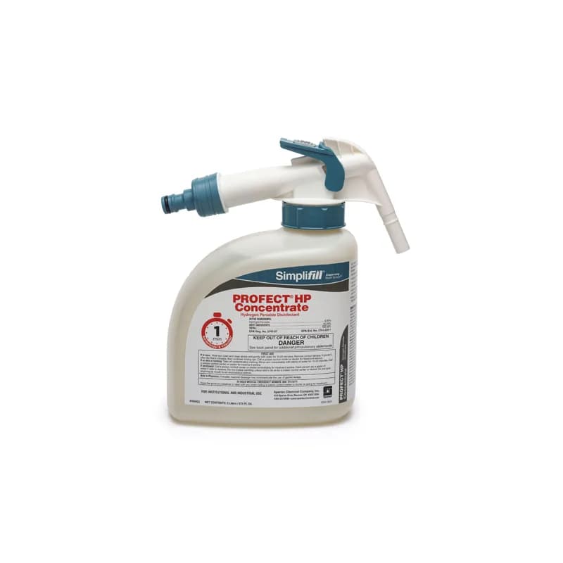 Profect® Simplifill™ HP Mild Scent Disinfectant Cleaner 2 L Concentrate 1/Case