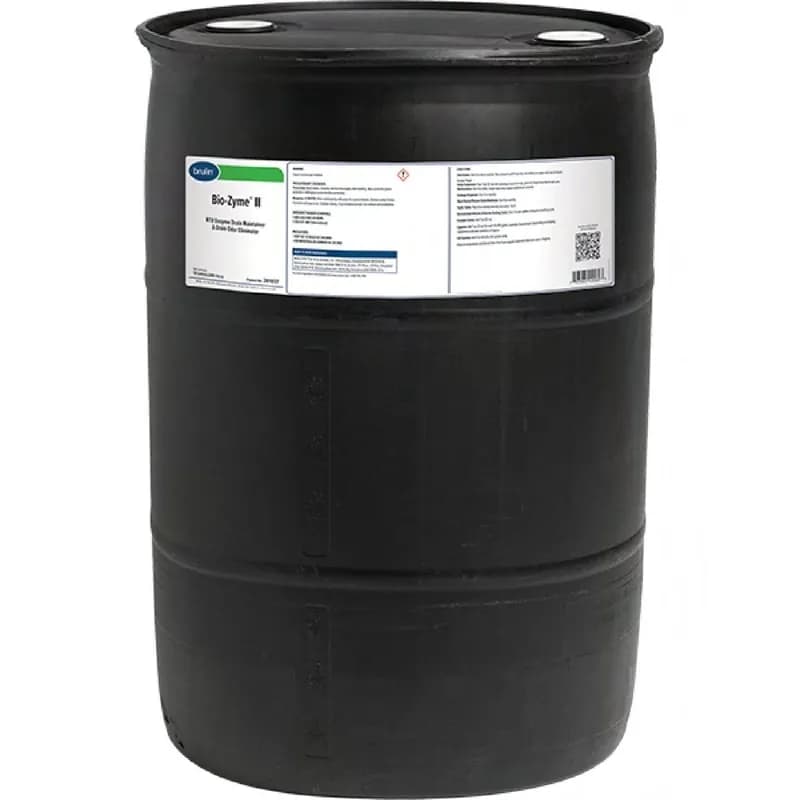 Bio-Zyme II Drain Maintainer Deodorizer 55 GAL 2/Drum