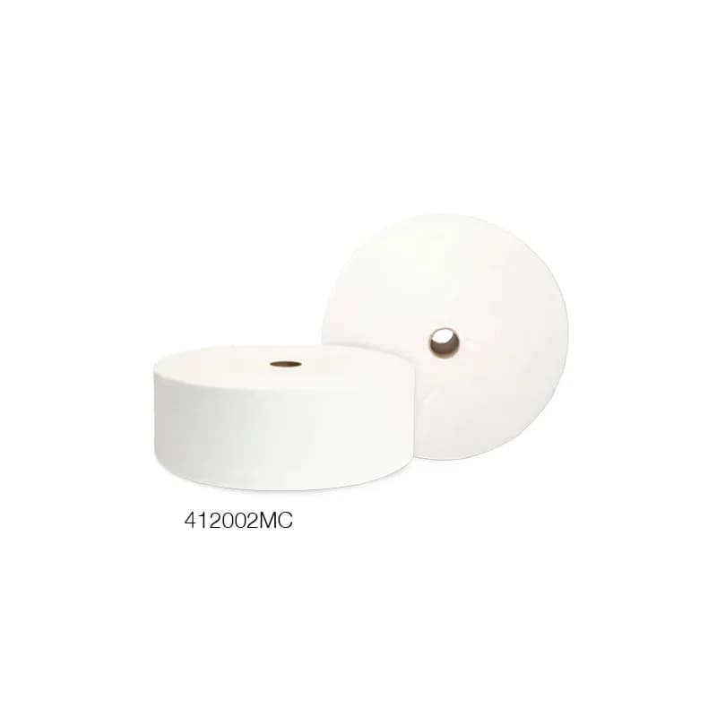 Toilet Paper & Tissue Roll 1200 FT 2PLY Jumbo (JRT) Small Core 12/Case