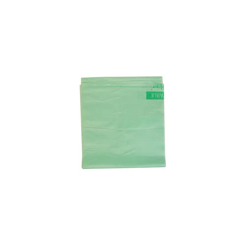 Compostable Liner 54X59 IN 96 GAL Green Plastic 0.9MIL 60/Case