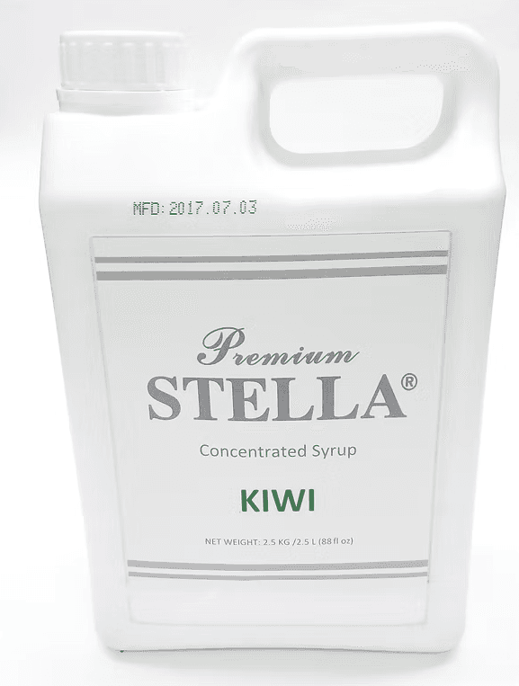 Kiwi Syrup 2.5 kg 6 Count/Case