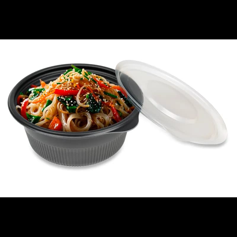 Bowl 16 OZ PP Black 624/Case