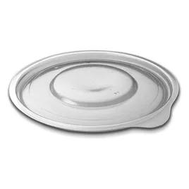 Cruiser Bowl® Lid Flat Medium (MED) 1 Compartment PP Clear Round For Bowl Unhinged 624/Case