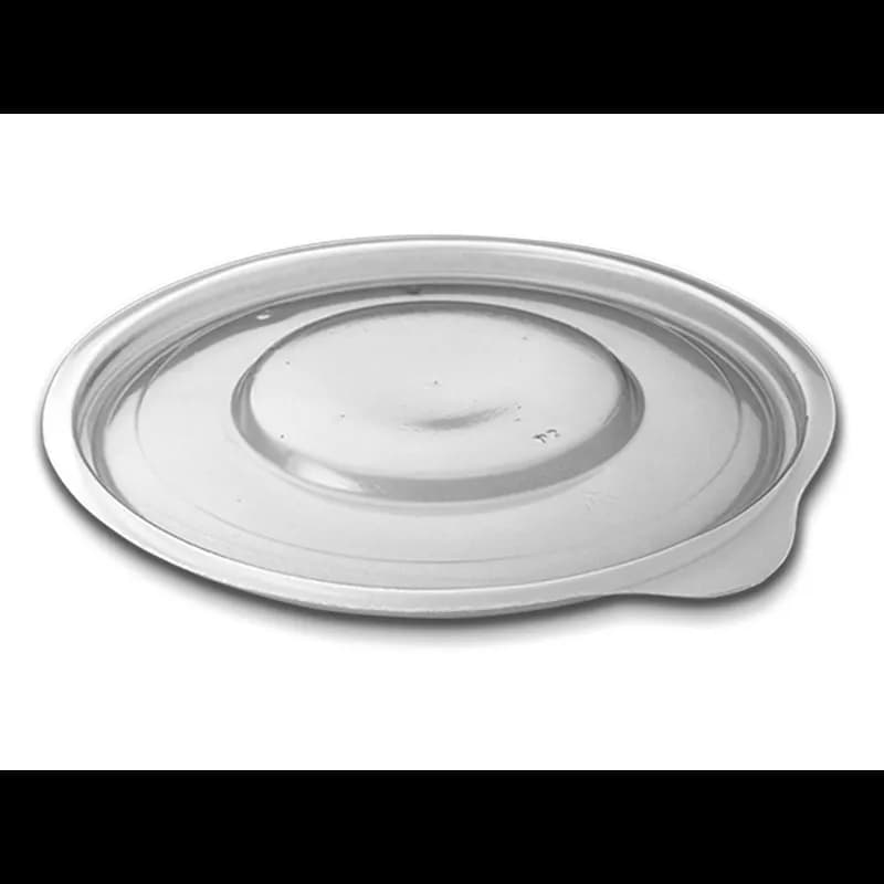 Cruiser Bowl® Lid Flat Medium (MED) 1 Compartment PP Clear Round For Bowl Unhinged 624/Case