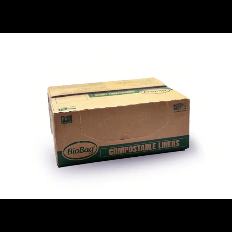 Can Liner 20.1X24.4 IN 8 GAL Green Plastic 0.68MIL 25 Count/Roll 20 Rolls/Case 105 Cases/Pallet