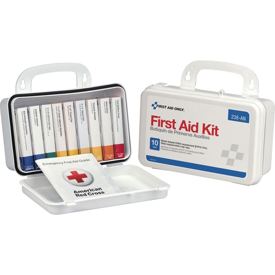 First Aid Kit 64 Pieces 1/Each