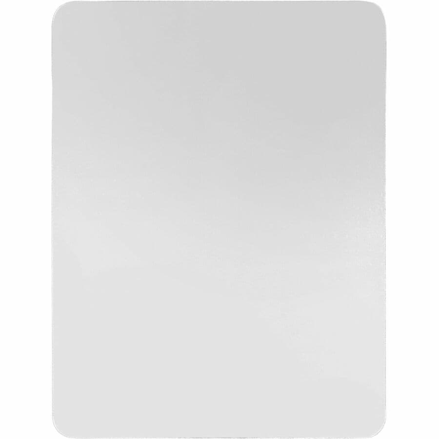 Chair Mat 60X46 IN Clear Vinyl Straight Edge For Use on Hard Floor Surfaces 1/Each