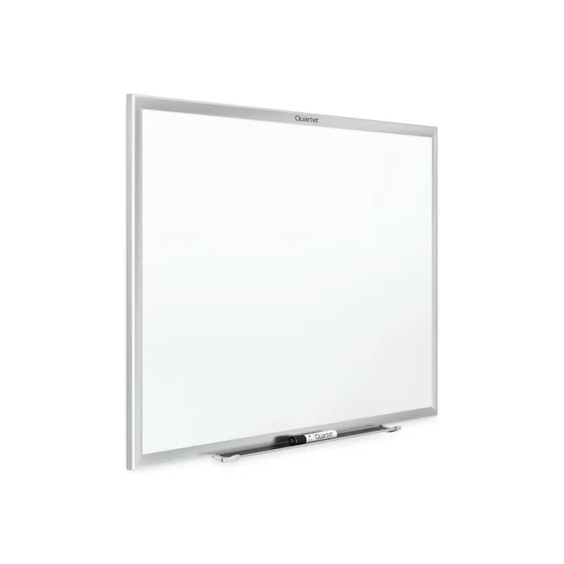 Dry Erase Board 60X36 IN Silver White Alum/ Steel Magnetic Nano-Clean™ Surface With Tray & 1 Marker 1/Each