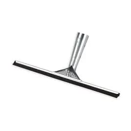 Carlisle Foodservice Products® Window Squeegee 12 IN Rubber Black Professional Single-Blade Handheld 1/Each