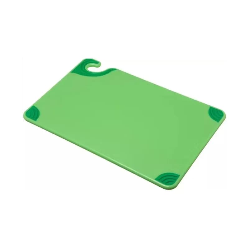 Saf-T-Grip™ Cutting Board 0.50X18.00X12.00 IN Green Anti-Slip Grip Corners 1/Each