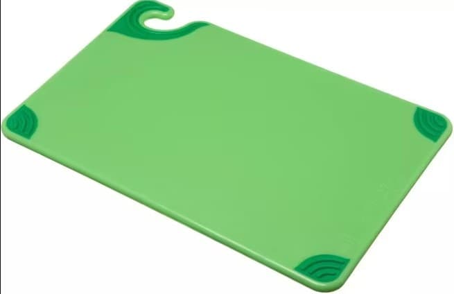 Saf-T-Grip™ Cutting Board 0.50X18.00X12.00 IN Green Anti-Slip Grip Corners 1/Each
