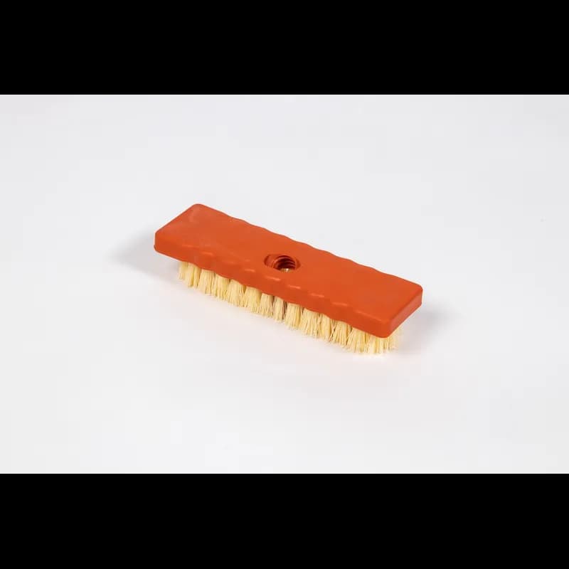 Wall Brush Plastic Orange Shank-Free Threaded 1/Each