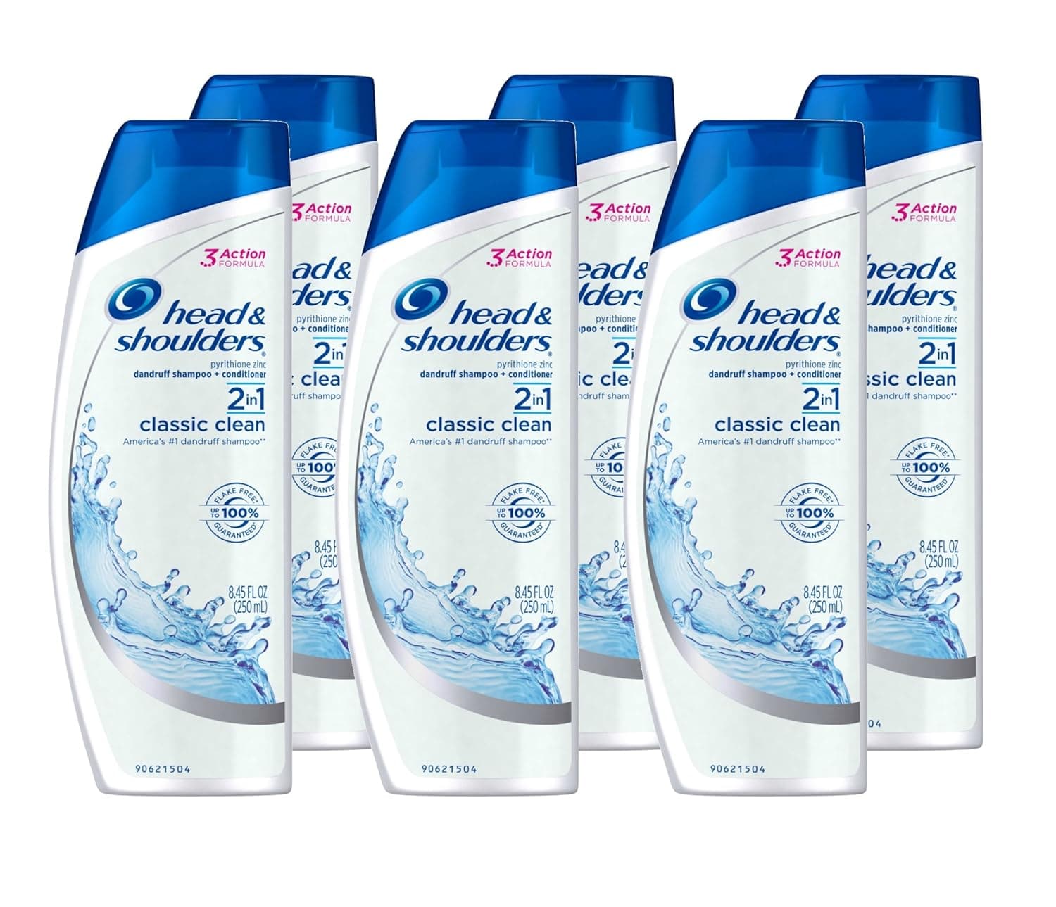 Head & Shoulders® Classic Clean 2-in-1 Anti-Dandruff Shampoo & Conditioner 8.45 FLOZ 6/Case