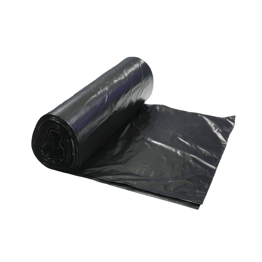Victoria Bay Can Liner 56X60 IN 65-75 GAL Black 2.0MIL 10 Count/Roll 5 Rolls/Case