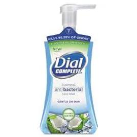 Dial Complete® Hand Soap Foam 7.5 FLOZ Coconut Water Antibacterial 8/Case