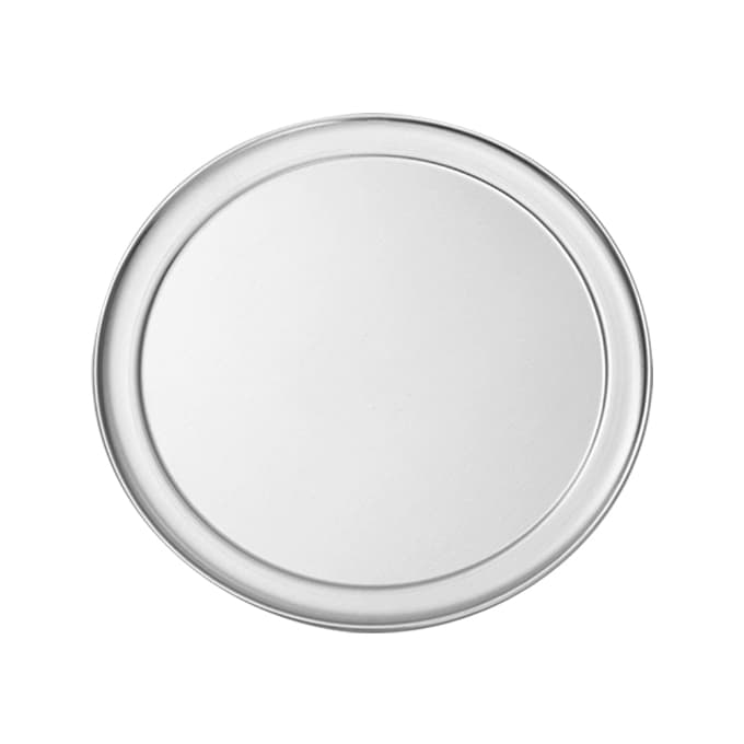 Pizza Tray 14 IN Aluminum Silver Hand Wash 1/Each