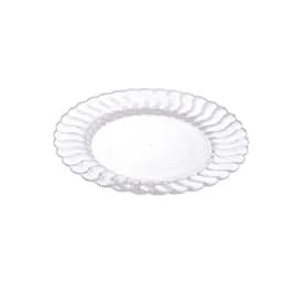 Plate 9 IN Plastic Clear Round 180/Case
