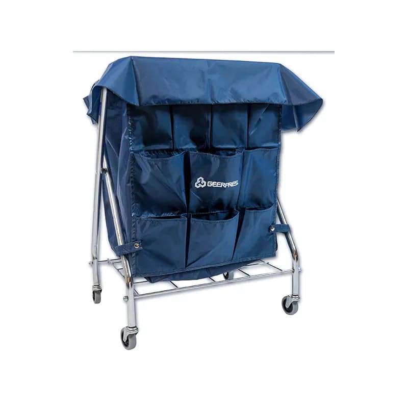 Caddy Bag Collector Cart 12X9X6 IN Vinyl Replacement 9-Pocket 1/Each