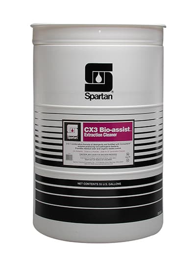 CX3 Bio-Assist® Floral Carpet Extraction Cleaner 55 GAL Heavy Duty 1/Drum
