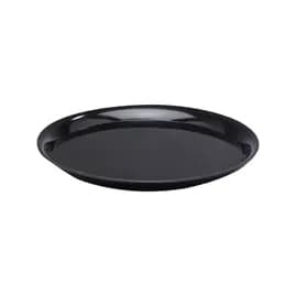 WNA CheckMate Serving Tray 14 IN PS Black Round 25/Case