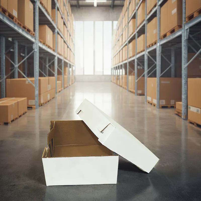 Cake Box 12X12X6 IN Corrugated Paperboard Square 2-Piece 25/Bundle