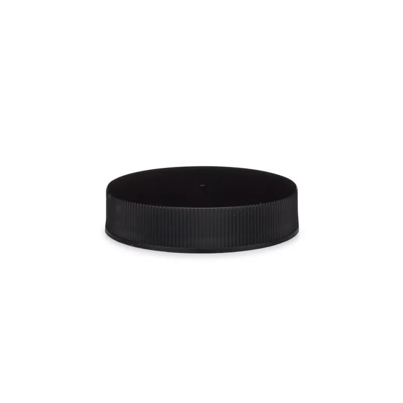 Cap PP Black For Bottle Screw Cap Foam Lined Cap Size: 48-400 200/Case