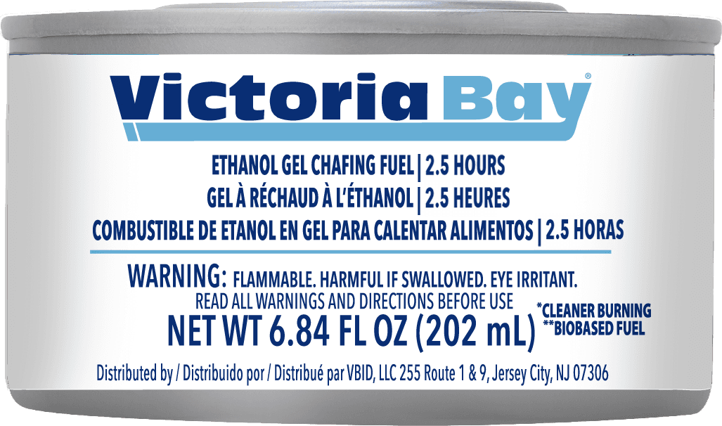 Victoria Bay Gel Chafing Fuel 2.5 Hour 72/Case