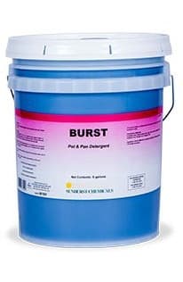 Burst Manual Pot & Pan Detergent 5 GAL 1/Case