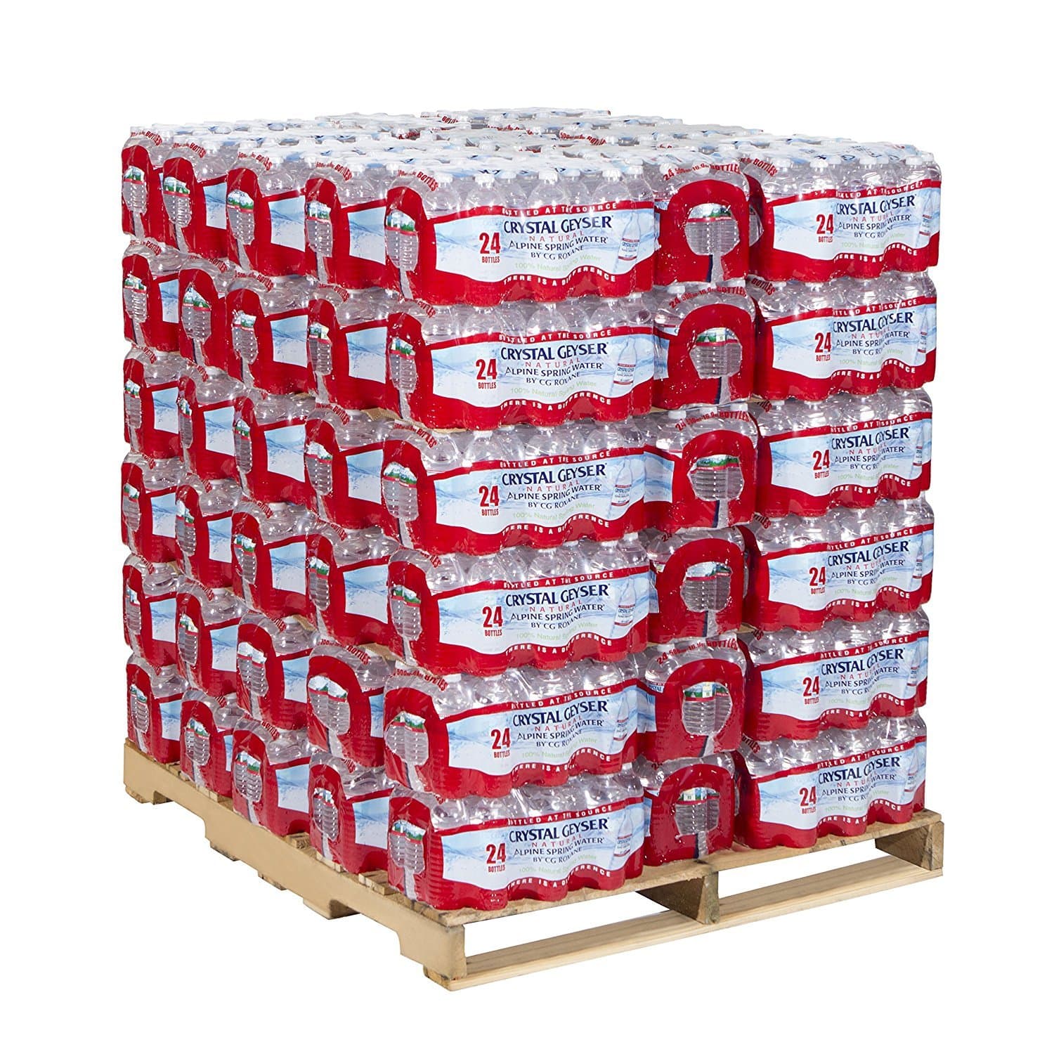 Spring Water 16.9 FLOZ 24 Count/Case 84 Cases/Pallet