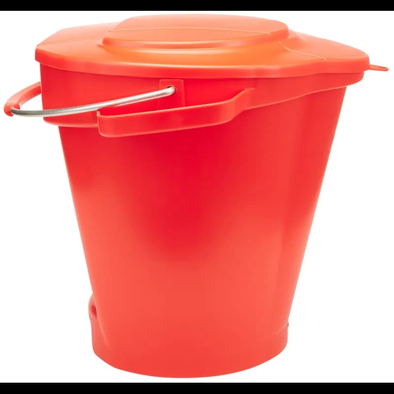 Bucket Lid 5 GAL PP Red 1/Each
