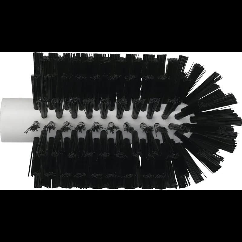 Pipe Brush 3.5 IN Medium (MED) Polypropylene (PP) Stainless Steel Black Euro Threaded 10 Count/Box