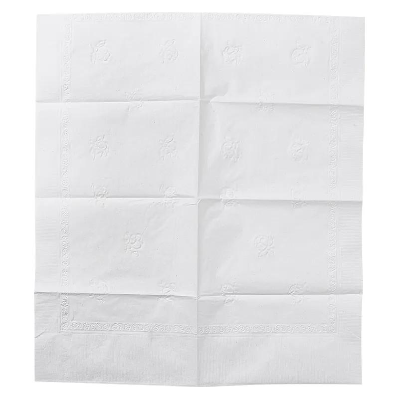 Dinner Napkins 15X17 IN White Paper 2PLY 3000/Case