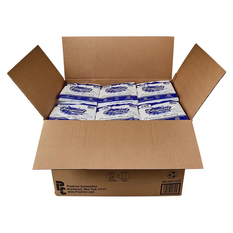 Dinner Napkins 15X17 IN White Paper 2PLY 3000/Case