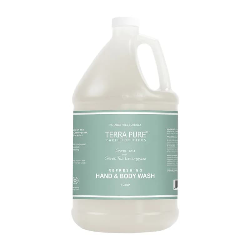 Terra Pure Body Wash 1 GAL Green Tea Lemongrass 4/Case