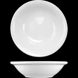 Dover™ Fruit Bowl 4.88X1.25 IN 5 OZ Porcelain European White Round 36/Case