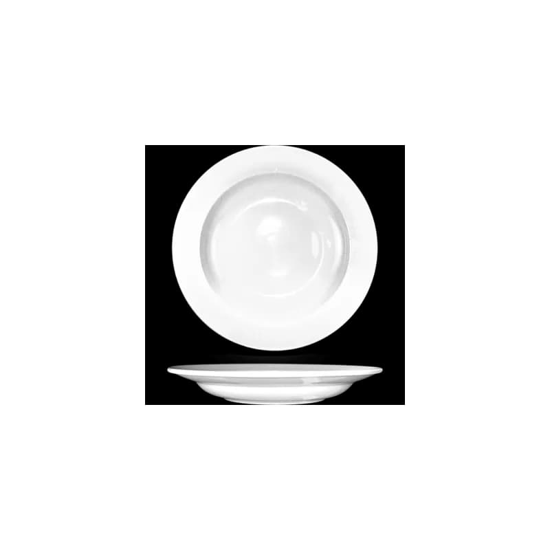 Dover™ Pasta Bowl 12X1.63 IN 20 OZ Porcelain European White Round 12/Case