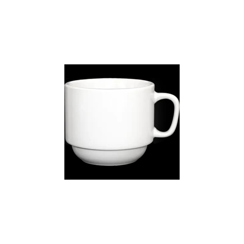 Dover™ Cup 3.13X2.63 IN 7 European White Round Rolled Edge With Handle Stackable 36/Case