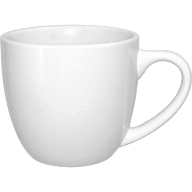Dover™ Cappuccino Cup 3.5X3.38 IN 11 Porcelain European White Round 36/Case