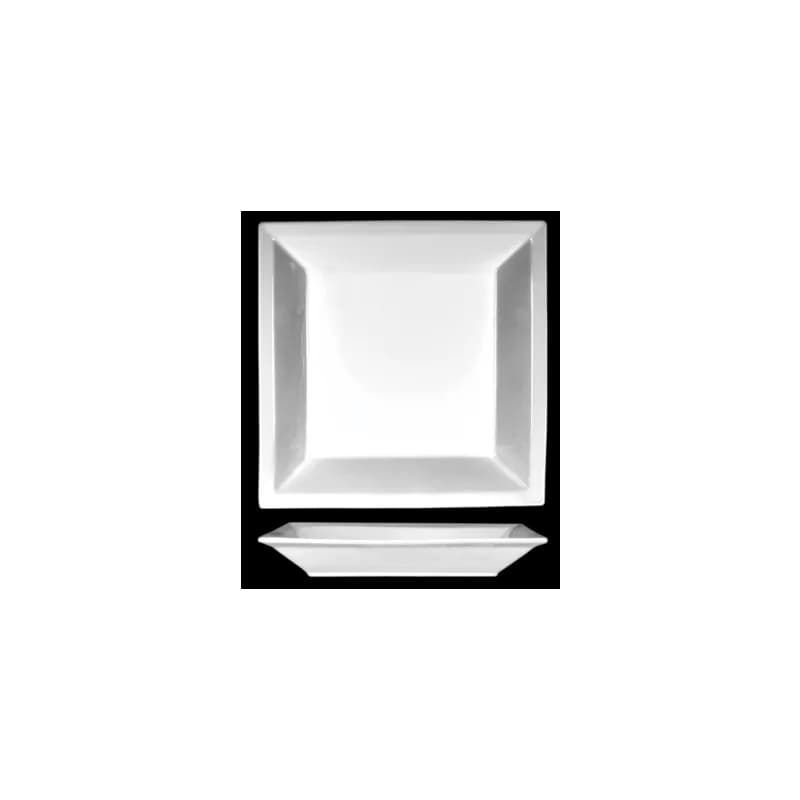 Elite™ Pasta Soup Vegetable Serving Bowl 9.88X1.38 IN 36 OZ Porcelain Bright White Square 12/Case