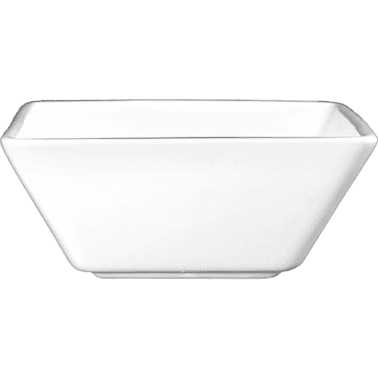 Elite™ Bowl 4.88X2.25 IN 15 OZ Porcelain Bright White Square 36/Case