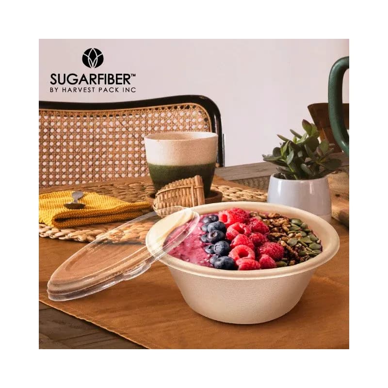 16 OZ Pulp Fiber Round Shallow 500/Case