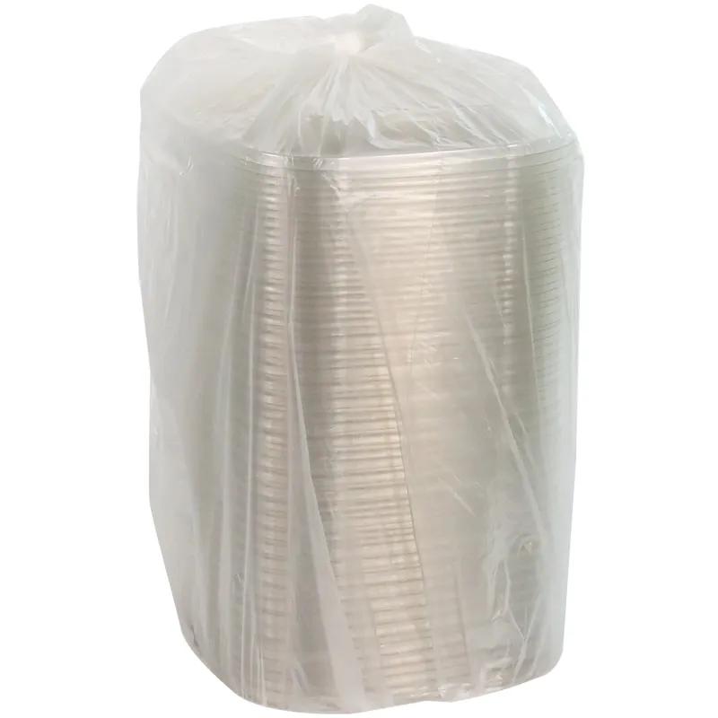 Lid Dome 9X9X0.8125 IN RPET Clear Square For 48-64 OZ Bowl 150 Count/Case